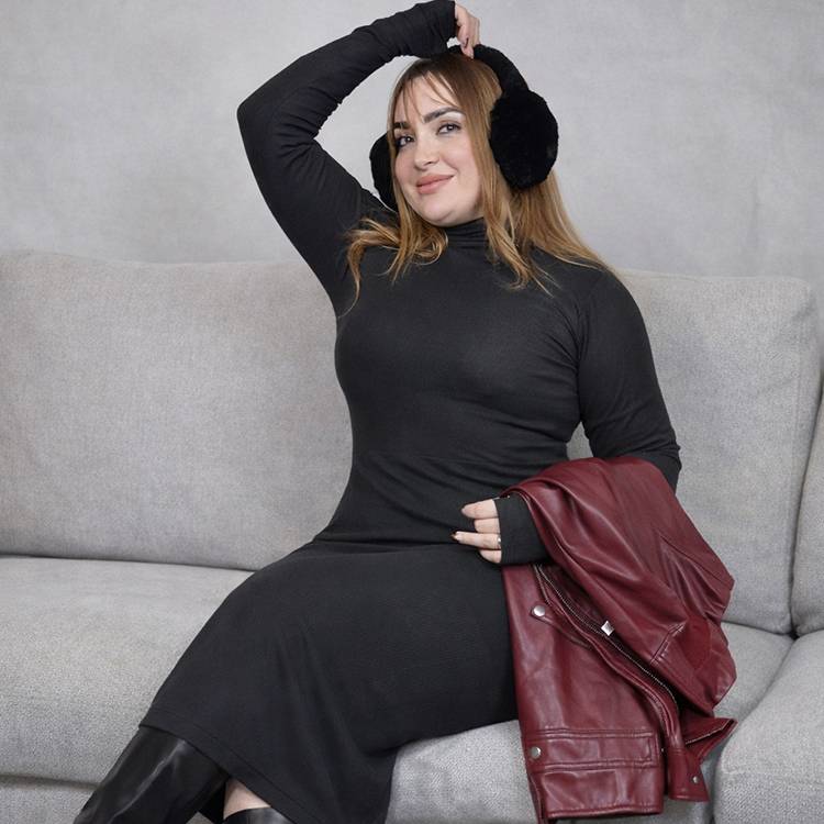 ماکسی یقه اسکی 4200082