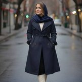 سرمه ای - سایز 2