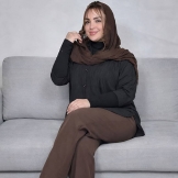 شومیز ساده مشکی 3