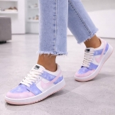 کتونی نایک آبی صورتی 3