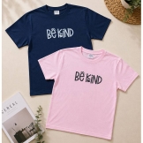 تیشرت زنانه (Be Kind) سرمه‌ای