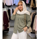 شومیز زنانه آیوا سبز