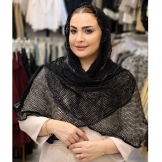 شال زنبوری مشکی