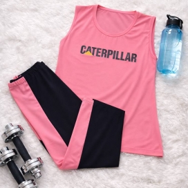 ست تاپ شلوارک ورزشی چاپی