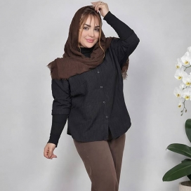 شومیز مشکی ساده