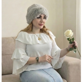 بلوز یقه قایقی 343001040