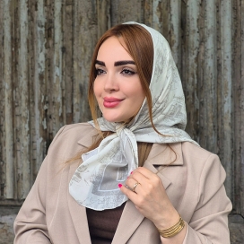 مینی اسکارف طرح چینی 34700247