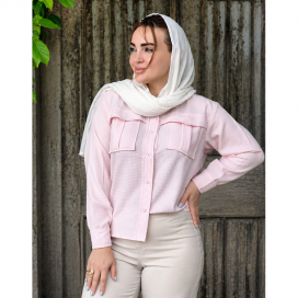 شومیز باکسی بغل چاک 4560059