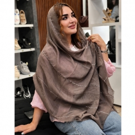 شال خط دار نوار حصیری35700621