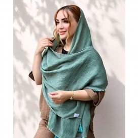 شال پلیسه لبه لمه 460002/2