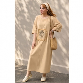کفتان لینن طرحدار 30200519