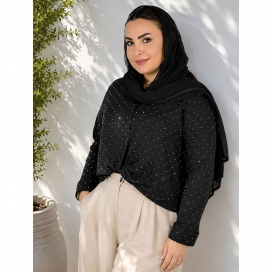 شومیز نگینی جلو گره نورا 30200522