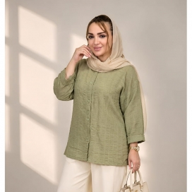 شومیز پفکی پشت دکمه 4610046