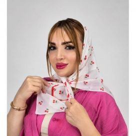 مینی اسکارف طرح آلبالو 46000119/1