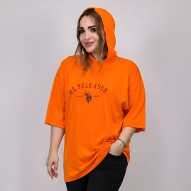 تیشرت باکسی کلاهدار 4800012 