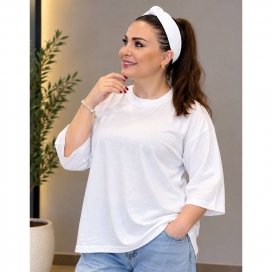 باکسی بیسیک ساده زنانه سفید