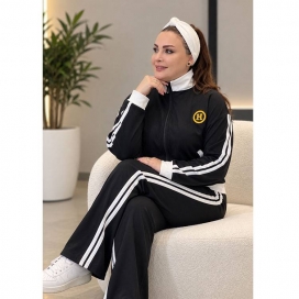 ست سوییشرت شلوار زنانه هرمس مشکی